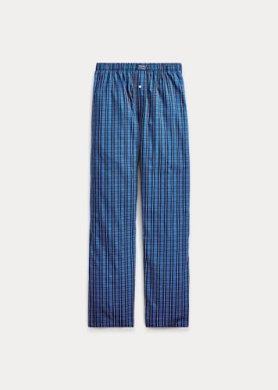 Polo Ralph Lauren Plaid Woven Cotton Pyjamasbukser Herre Danmark (NPVXH8091)